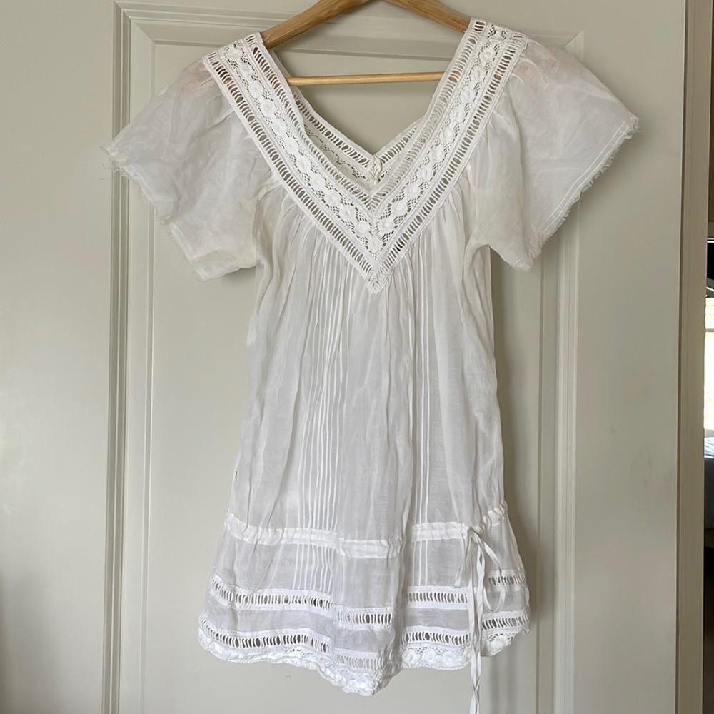 NWOT Joie cotton/silk top - Small